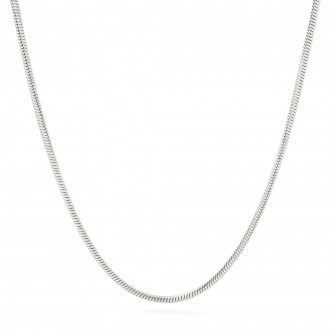 COLLAR DE ACERO SNAKE 45CM
