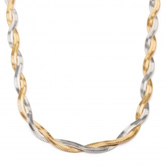 SNAKE STEEL NECKLACE MIX