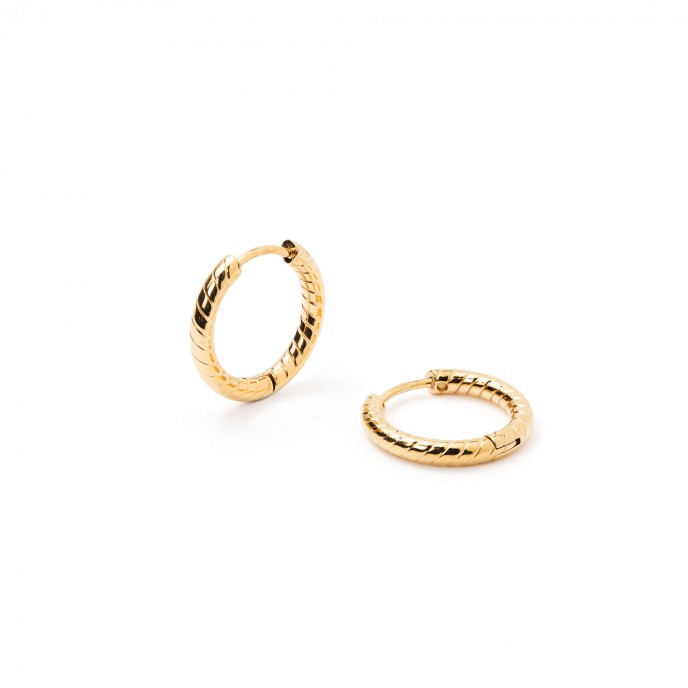 STEEL TWISTED HOOPS