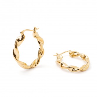 STEEL TWISTED HOOPS