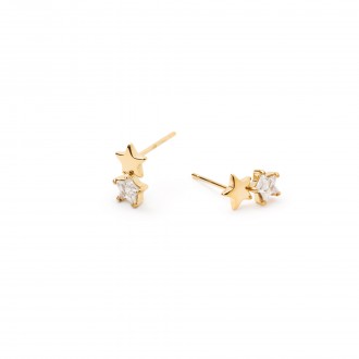 STEEL STAR EARRINGS