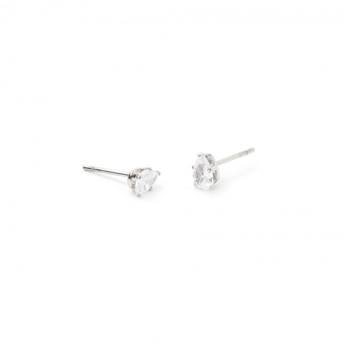 PENDIENTES GOTA DE ACERO