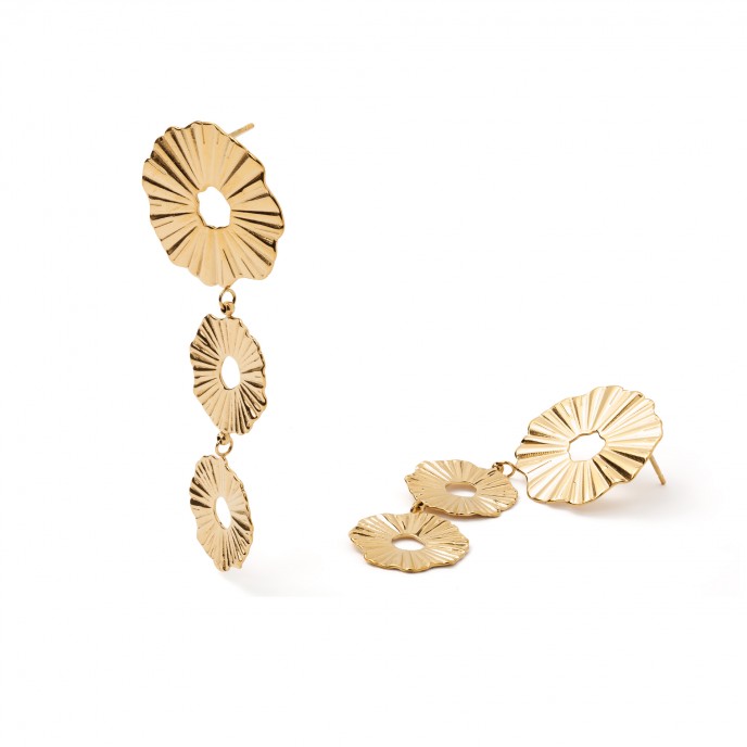 FANCY STEEL EARRINGS