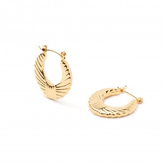 STEEL STRIPES HOOPS