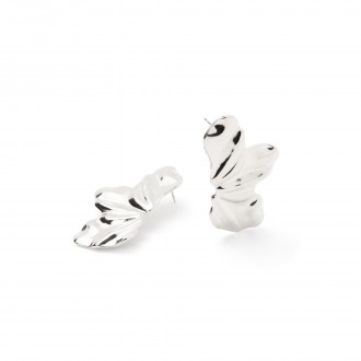 FLOWER STEEL EARRINGS