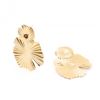 FANCY STEEL EARRINGS
