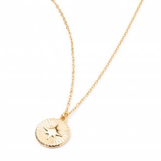 STEEL NECKLACE WITH STAR