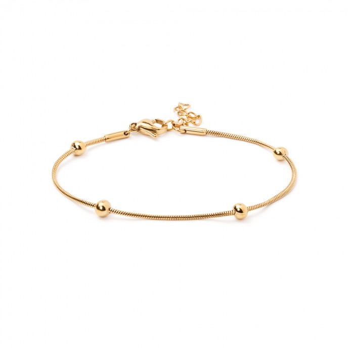 PULSERA BOLITAS DE ACERO