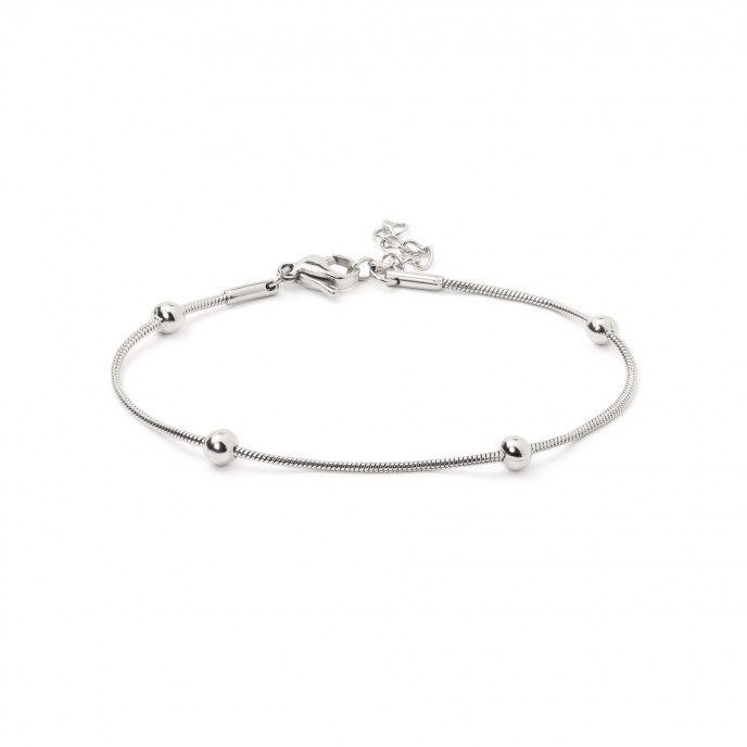 PULSERA BOLITAS DE ACERO