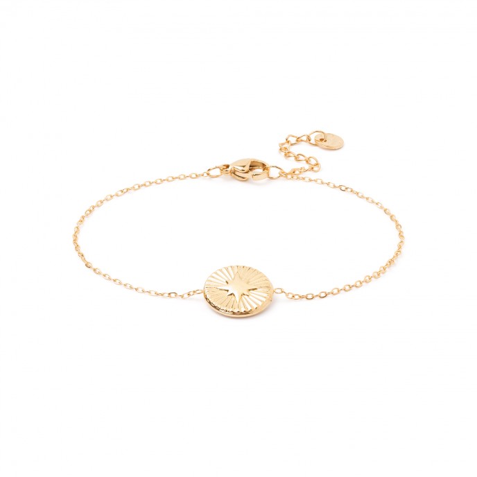 STEEL BRACELET WITH STAR