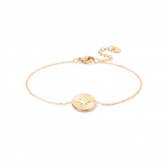 STEEL BRACELET WITH STAR