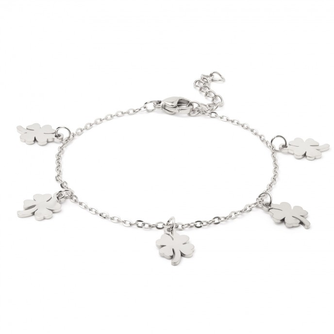 PULSERA TR�BOLES DE ACERO