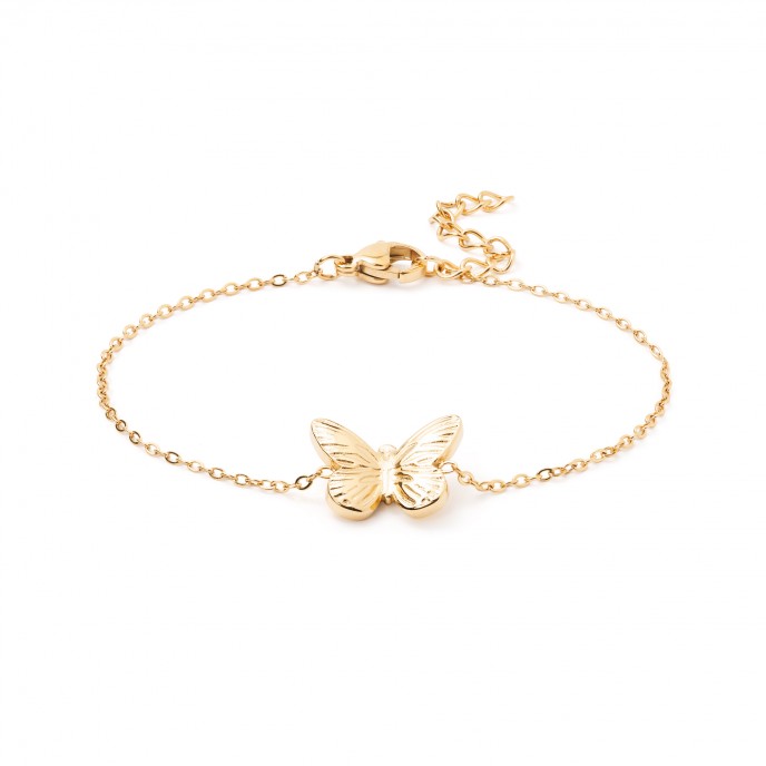 PULSERA MARIPOSA DE ACERO