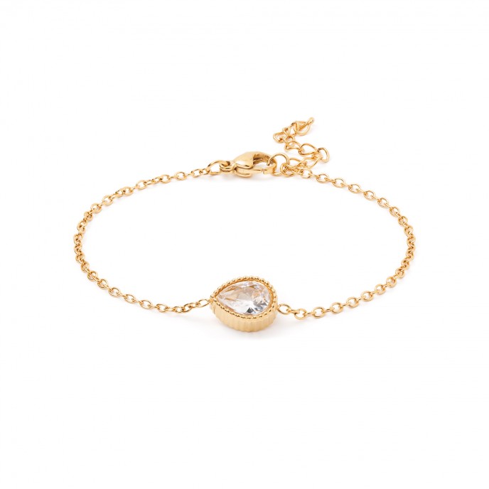 STEEL DROP BRACELET