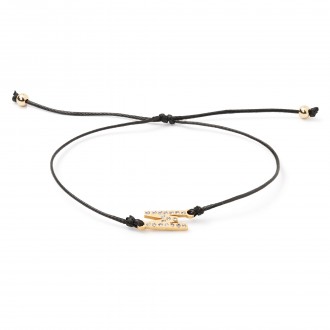 BRACELET WITH STEEL LETTER