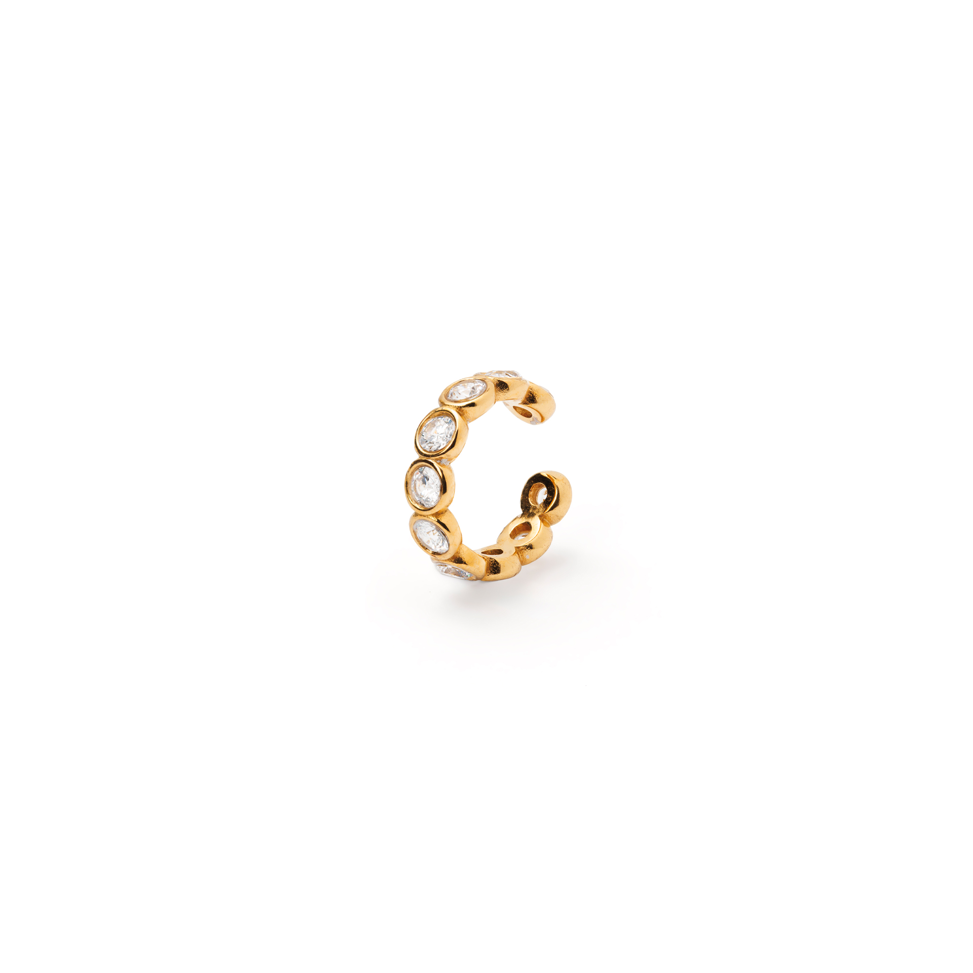EAR CUFF AÇO BRILHANTE