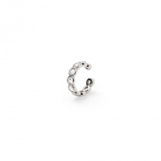 SHINY STEEL EAR CUFF 