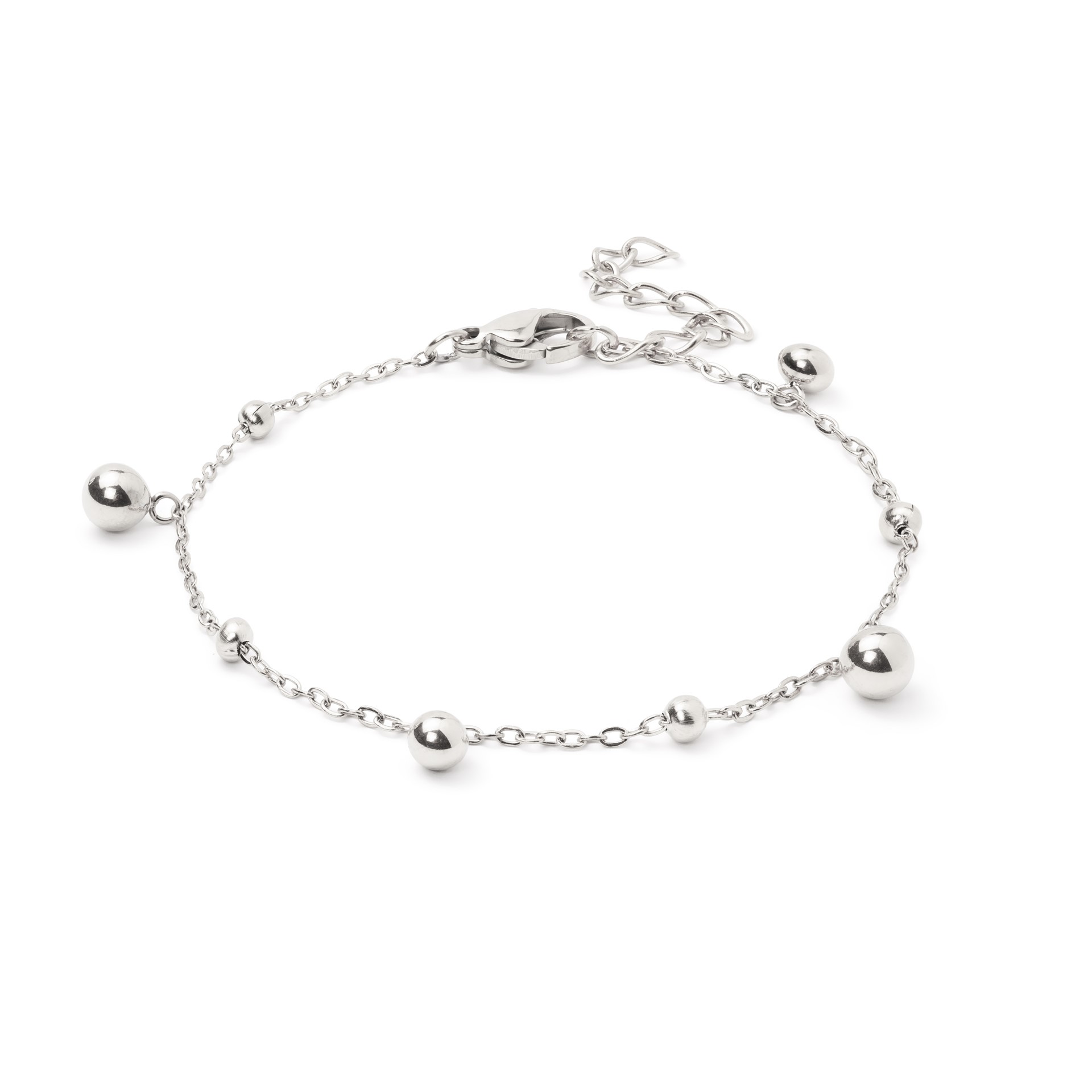 PULSEIRA AÇO BOLINHAS