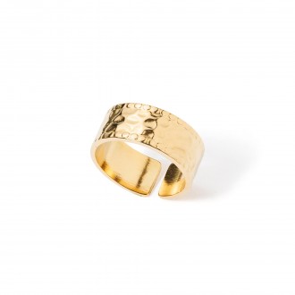 STEEL RING WITH DETAILS