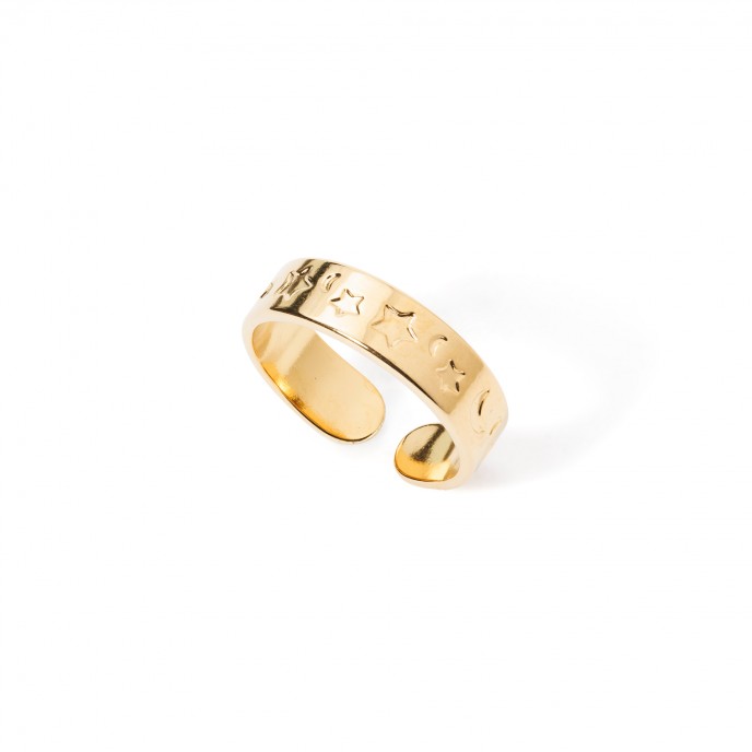 ANILLO ESTRELLAS DE ACERO