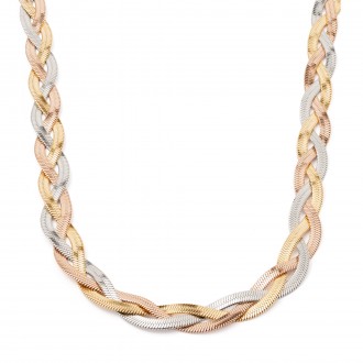 COLLAR DE ACERO MIX SNAKE
