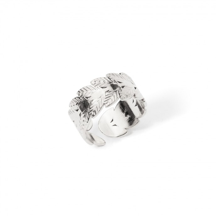 ANILLO HOJAS DE ACERO