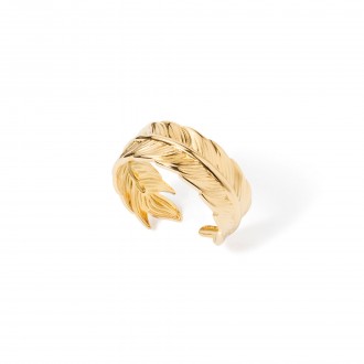ANILLO HOJAS DE ACERO