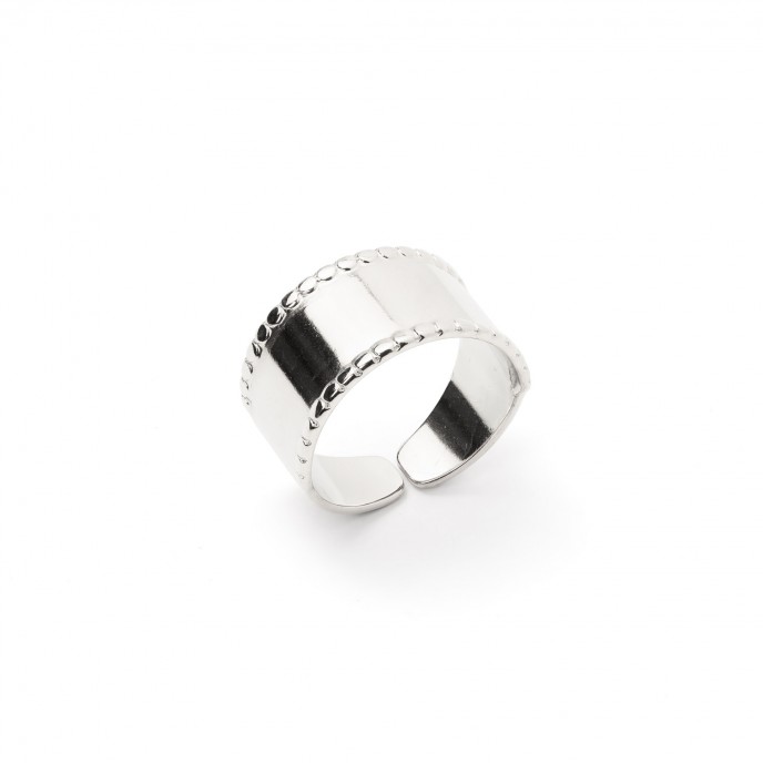 WIDE STEEL RING