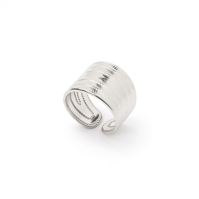 WIDE STEEL RING