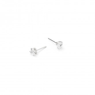 STEEL HEART EARRINGS