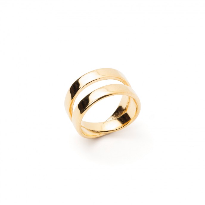 ANILLO DOBLE DE ACERO