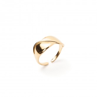 ANILLO CRUZADO DE ACERO