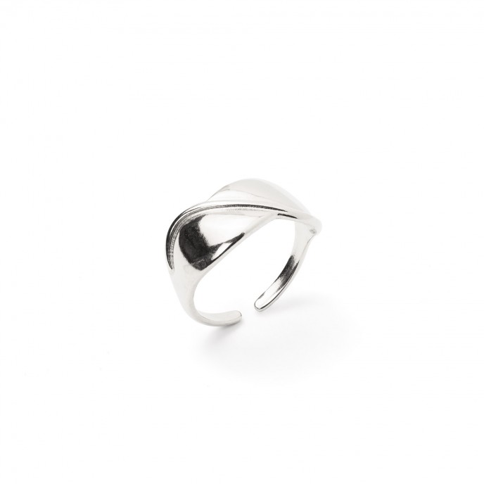 ANILLO CRUZADO DE ACERO