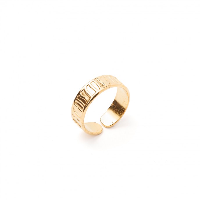 ANILLO RAYAS DE ACERO