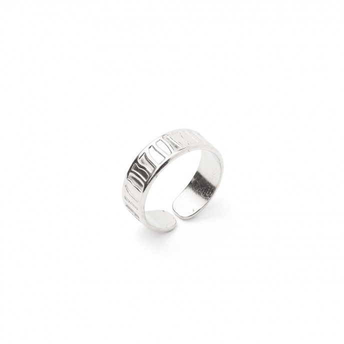 ANILLO RAYAS DE ACERO