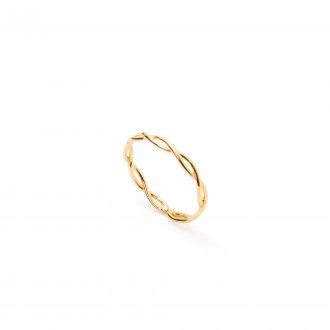 ANILLO CRUZADO DE ACERO