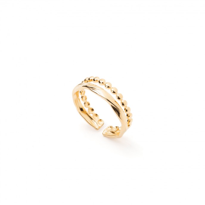ANILLO DOBLE DE ACERO