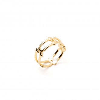 STEEL LINKS RING