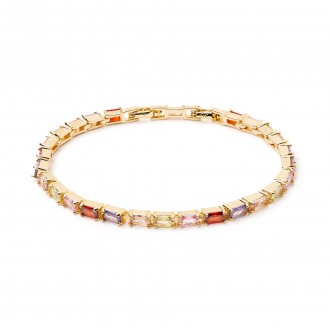 PULSERA DE METAL CON CIRCONITAS
