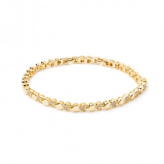 PULSERA CORAZONES DE EMTAL