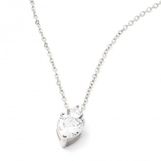 STEEL HEART NECKLACE