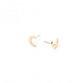 STEEL MOON EARRINGS