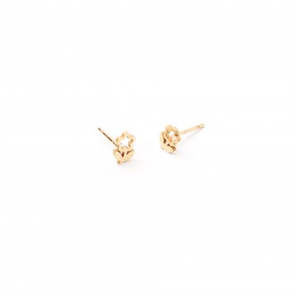 STEEL FLOWER EARRINGS