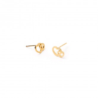 STEEL HEARTS EARRINGS