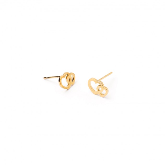 STEEL HEARTS EARRINGS