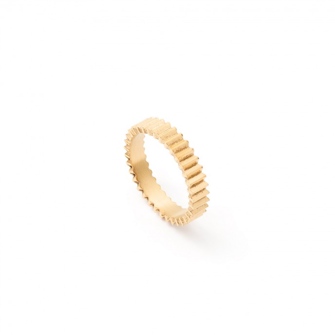 STEEL STRIPES RING