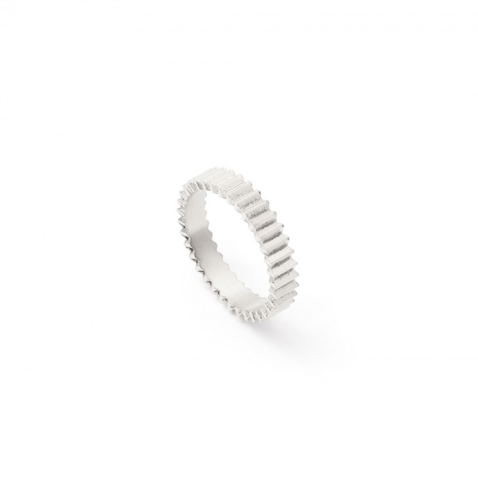 STEEL STRIPES RING
