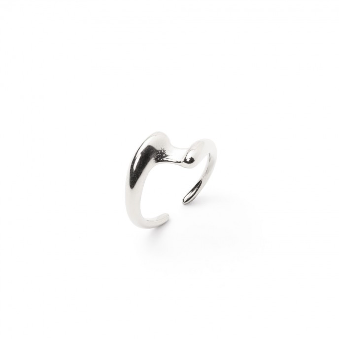 WAVE STEEL RING
