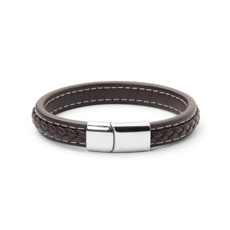 PULSEIRA HOMEM AÇO CABEDAL PULSEIRA HOMEM AÇO CABEDAL